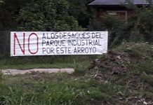 CONTAMINACIÓN: LOS DESAGUES AL ARROYO LA PLEGARIA