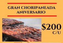 EN EL CUARTEL DE BOMBEROS DE CAPILLA, UN CLÁSICO: LOS CHORIPANES