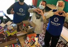 El Rotary hizo donaciones en escuelas del distrito