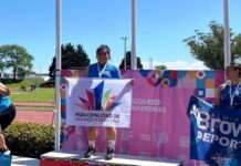 Juegos Bonaerenses. Ornella Pérez campeona provincial en lanzamiento de disco