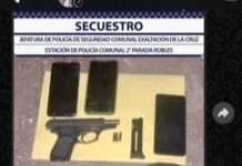 OPERATIVOS POLICIALES EN PARADA ROBLES: UN DETENIDO Y ELEMENTOS SECUESTRADOS