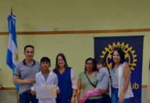 UNA SANA COSTUMBRE, EL ROTARY DE CAPILLA RECONOCIÓ A LOS MEJORES COMPAÑEROS