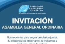 ASAMBLEA GENERAL. SINDICATO EMPLEADOS DE COMERCIO ZÁRATE