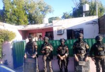 ALLANAMIENTOS Y DETENCIÓN POR UN ROBO EN CARDALES