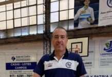 Sebastián Gaspé entrenador de Honor y Patria, convocado a la selección argentina de basquet
