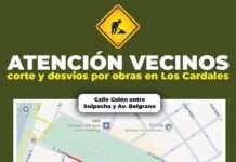 Cortes de tránsito y desvíos por obras para este miércoles 1 de abril