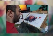 CESAR BARCIA EN CRECIMIENTO CONSTANTE. PINTÓ EN EL MUSEO DE BELLAS ARTES