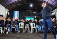 EL PLENARIO DEL PJ QUE RESPALDA A KICILLOF SE HIZO EN RAMALLO