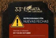 LA FOGATA POSPUESTA PARA EL 23 Y 24 DE OCTUBRE